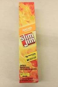 lot 186 image: 24-Pack Slim Jim Meat Stick Nacho Flavor