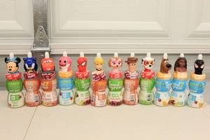 lot 230 image: 12ct Good2Grow Variety Flavored Juice Beverage Character Bottle