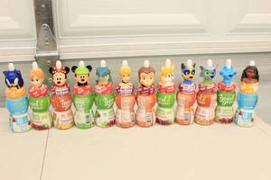 lot 231 image: 12ct Good2Grow Variety Flavored Juice Beverage Character Bottle
