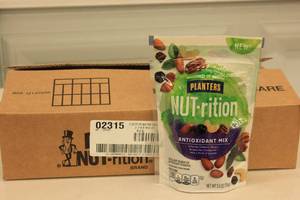 lot 149 image: 8ct Planters NUTrition Brand Antioxidant Snack Mix