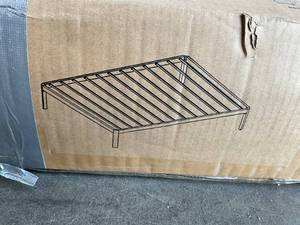 lot 101 image: MAF 14 Inch Twin Black Metal Platform Bed Frame with Round Corner Legs