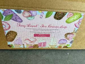 lot 111 image: Tiny Land 49 inch IndoorOutdoor Ice Cream Cart Playstand