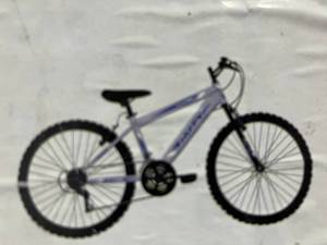 lot 168 image: Huffy 26 inch Silver Mens Highland Mountain Bike