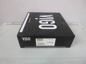 lot 242 image: Vigo Cornelius Wall Mount Brushed Nickel Bathroom Faucet & Valve