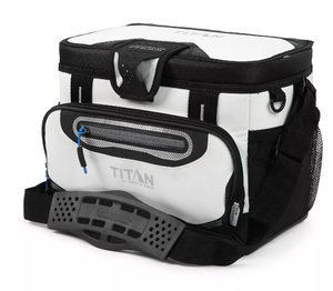 lot 176 image: LOT OF 2 Coolers - Arctic Zone Titan Deep Freeze Zipperless Hardbody Cooler and Igloo Cool Fusion 28 qt. Cooler