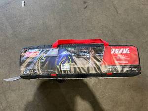 lot 192 image: Coleman Sundome 2-Person Navy Dome Tent