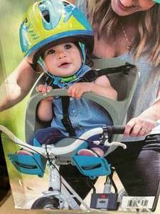 lot 193 image: Bell Sports Gray Mini Shell Front Bike Child Carrier