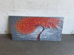 lot 211 image: YaSheng Art Hand Painted Contemporary Oil Painting On Canvas