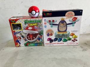 lot 275 image: LOT OF 3 Toys - including Super Mario & battat Education