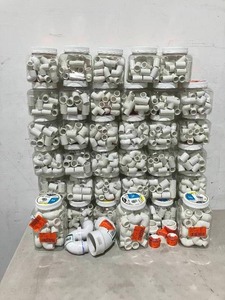 lot 284 image: Large Lot Of PVC Pieces, Connectors, Caps and Elbows