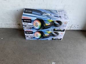 lot 37 image: LOT OF 2 Jetson Mojo Light Up Hoverboard with Bluetooth Speaker