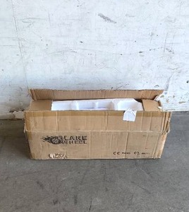 lot 46 image: GlareWheel M2 Light Up Black Bluetooth Hoverboard