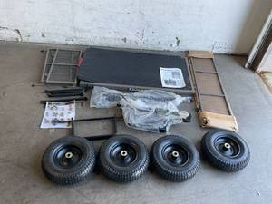 lot 48 image: Gorilla Carts 1,200 lb. Steel Multi-Use Dump Cart