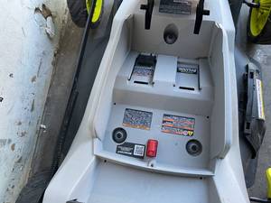 lot 50 image: RYOBI One 40V HP Brushless 20 inch Cordless Electric Walk Behind Push Lawn Mower