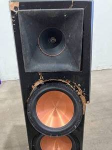 lot 73 image: Klipsch Reference Premiere Floorstanding Dolby Atmos Speaker in Piano Black