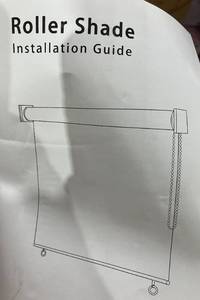 lot 81 image: Osimlead Outdoor Patio Roller Shade in Mocha