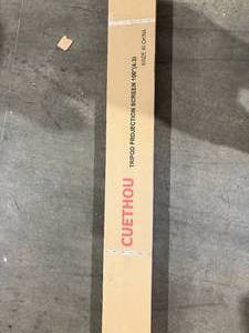 lot 98 image: Cuethou Portable IndoorOutdoor 4K Ultra HD Wide Viewing Angle 100 inch 43 Projector Screen with Tripod Stand