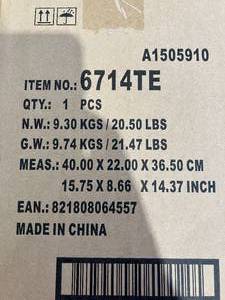 lot 320 image: Bestway 17 inch Queen Size Air Mattress with Built-In AC Pump