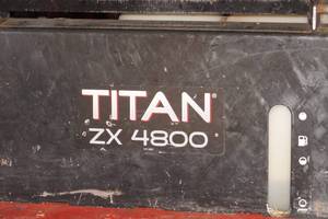 lot 1 image: 2015 Toro Titan ZX 4800 Zero Turn Lawnmower