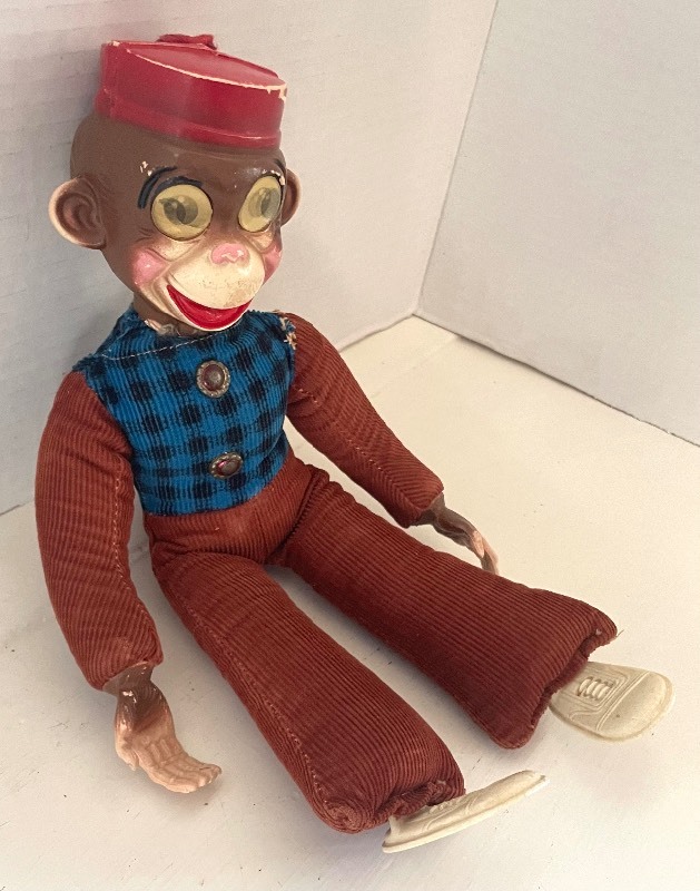 vintage monkey doll