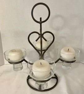 lot 38 image: Charming Candle Holders
