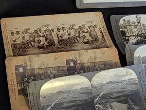 lot 10 image: Sun Sculpture Stereoscope and Viewing Cards #2