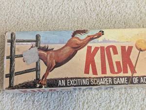 lot 94 image: Vintage Kick Back game by Schaper
