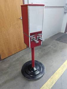 Vintage Sticker Dispensing Machine
