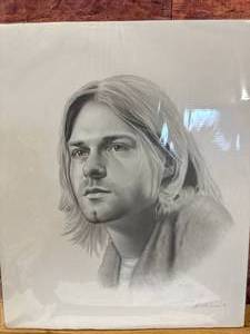 Kurt Cobain Art 20x24