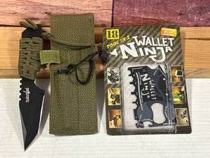 Ninja Wallet & Paracord Knife