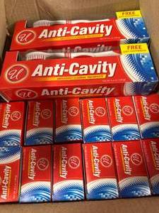 20 Tubes of Toothpaste & Toothbrushes