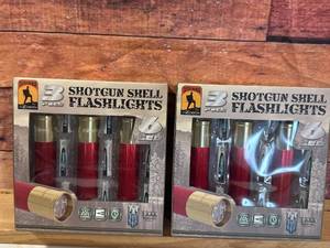 Lot of 2 (6 total) Shotgun Flashlights