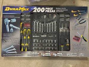 Duramax 200pc Mechanics Tools Set $279 Retail