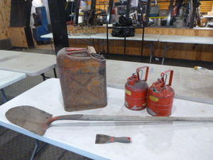lot 48 image: Gas Cans