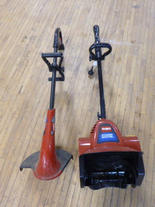 lot 56 image: Weed Whip and Electric Snow Shovel