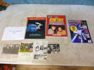 lot 79 image: 1986 Star Trek Compendium and Clippings