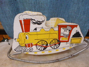 lot 91 image: Vintage Toddler Rocker