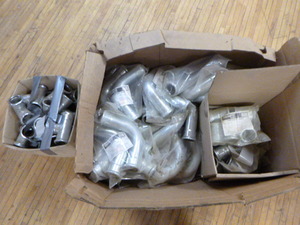 lot 98 image: Pallet of Stainless Steel Pipe Fittings