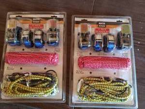 lot 19 image: Lot of 2 - 17 Piece Tie Down Kits