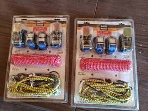 lot 21 image: Lot of 2 - 17 Piece Tie Down Kits