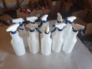lot 40 image: Lot of 10 Water Spray Bottles