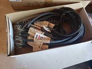 lot 132 image: Lot of 12 - 36 Rubber Tiedowns