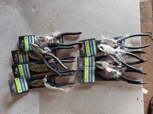lot 179 image: Lot of 5 6 Linesman Pliers and 5 6 Side Cutters