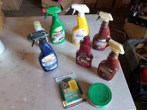 lot 288 image: Auto Wax, Bug Remover, Pre Wash, Leather Conditioner