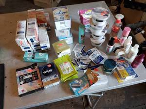 lot 321 image: Large Lot of Expired Health and Beauty Products