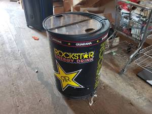 lot 381 image: Rockstar Energy Drink Refrigerated Cooler