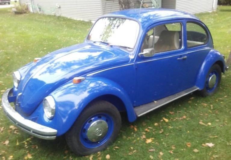 1970 Beetle Bug VW Volkswagon 2 door coupe. A real head turner! | K-BID