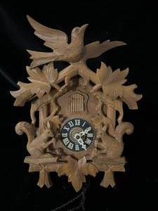 lot 66 image: Wood Cuckoo Clock