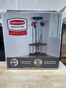 lot 20 image: Rubbermaid Corner Tool Tower