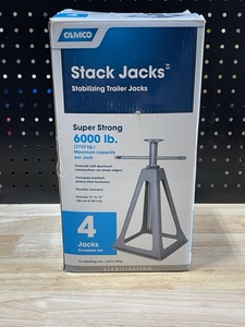 lot 27 image: Camco Stack Jacks Trailer Stabilizing Jacks